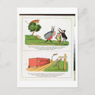 Cartão Postal O Velho Homem de Aosta, página do Livro de Não