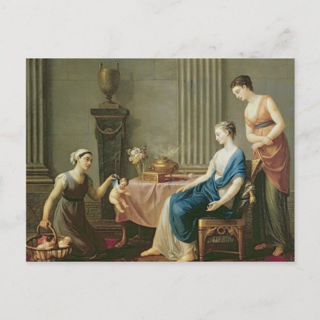 Cartão Postal O Vendedor de Amores, 1763 (Frente)