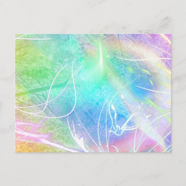 Cartão Postal O vento chora... (Frente)