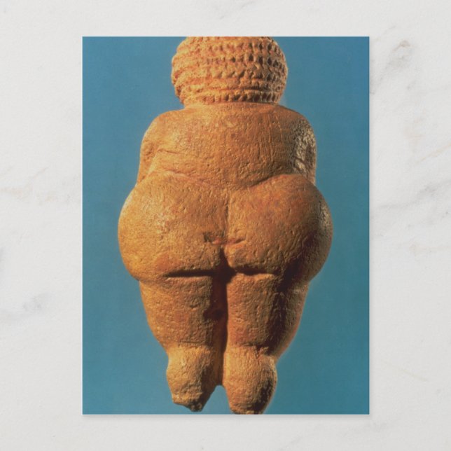 Cartão Postal O Vênus de Willendorf (Frente)