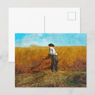 Cartão Postal O Veterano num Novo Campo Winslow Homer