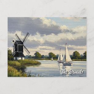 Cartão Postal O Viagem da Broads England