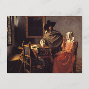 Cartão Postal O Vidro do Vinho