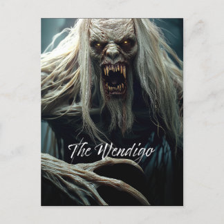 Cartão Postal O wendigo
