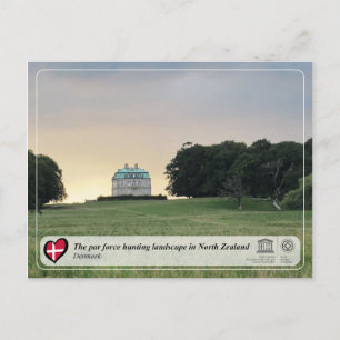 Cartão Postal O WHS da UNESCO - A paisagem de caça ao par force