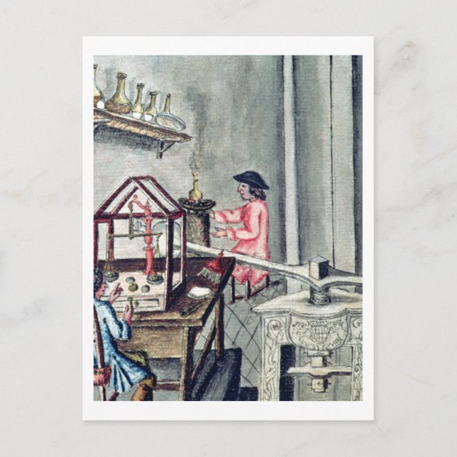 Cartão Postal O Workshop de Silversmiths, de um prateado b (Frente)
