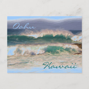 Cartão postal Oahu Hawaii North Shore