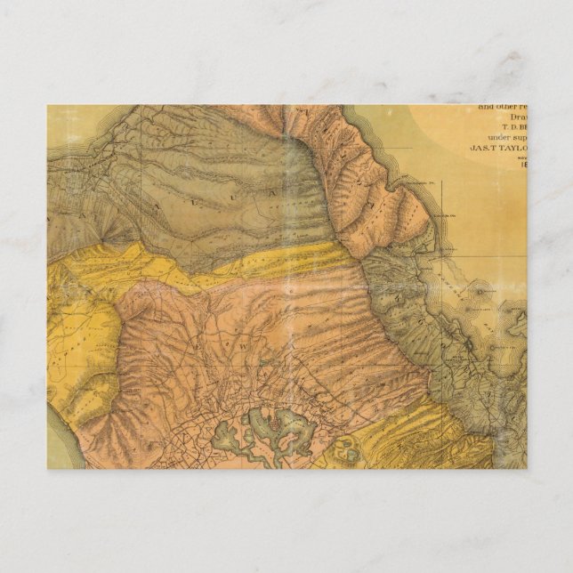 Cartão Postal Oahu, Ilhas Havaianas (Frente)