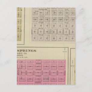 Cartão Postal Oak City, Shockeyville, Cale, Kansas