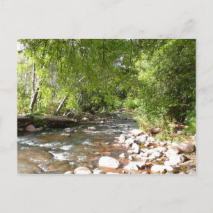 Cartão Postal Oak Creek II na Fotografia da Sedona Arizona Natur