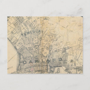 Cartão Postal Oakland, Berkeley, Alameda