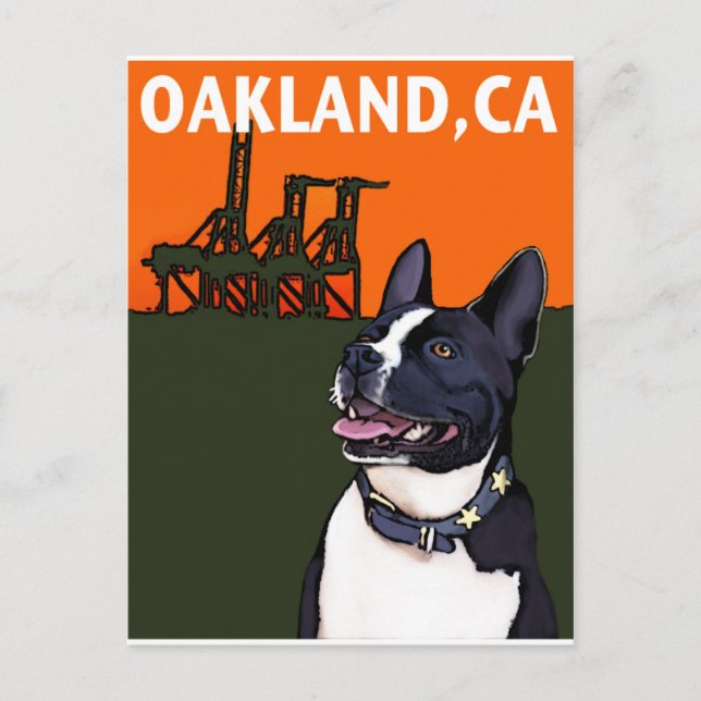 Cartão Postal OAKLAND, CA Mutt - Harry (Frente)