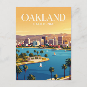 Cartão Postal Oakland Califórnia