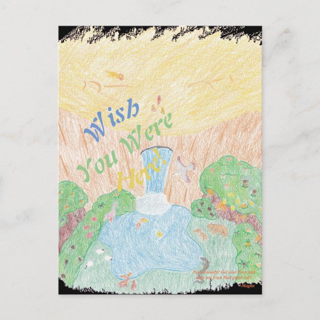 Cartão Postal Oasis (Frente)