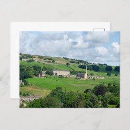 Cartão Postal Oats Royd Mill - Paisagem Histórica de Yorkshire
