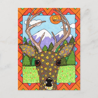 Cartão Postal Oaxacan Deer