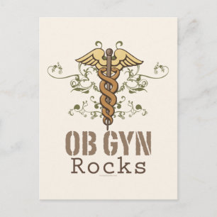 Cartão postal OB GYN Rocks
