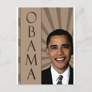 Cartão Postal Obama