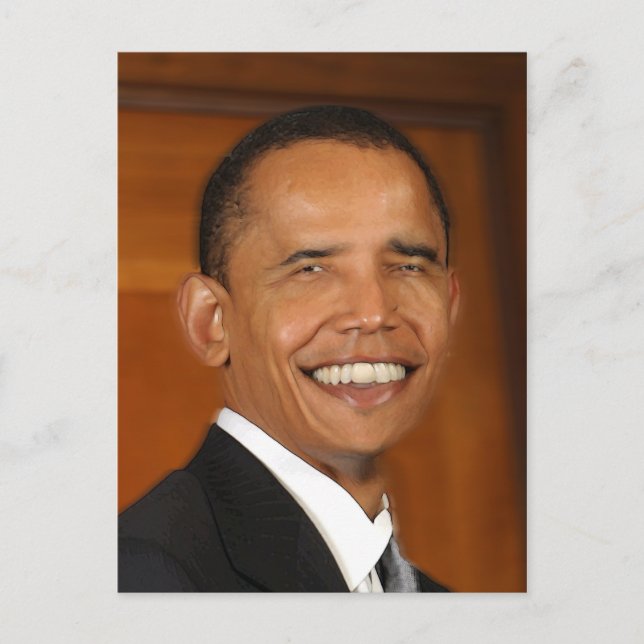 Cartão Postal obama (Frente)