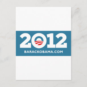 Cartão Postal Obama 2012