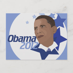Cartão Postal Obama 2012