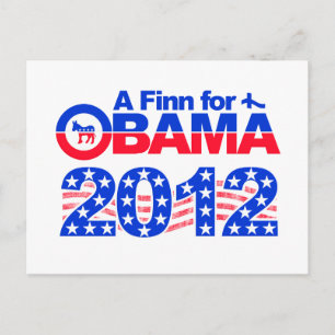 Cartão postal OBAMA 2012