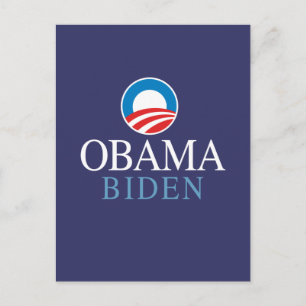 Cartão Postal Obama Biden