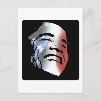 Cartão Postal Obama: Estrelas e faixas