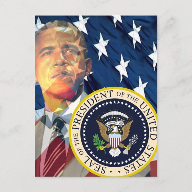 Cartão Postal Obama Gifts 3 (Frente)