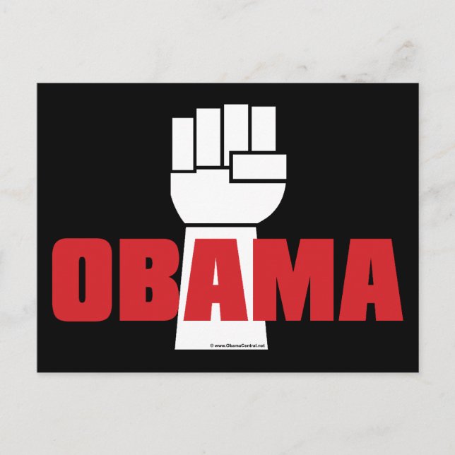 Cartão Postal Obama Mesmo! (Frente)
