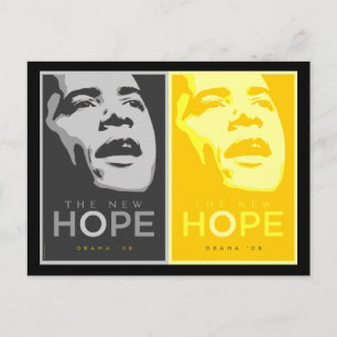 Cartão Postal Obama - O Novo Cartão-Postal Preto e Dourado da E