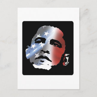 Cartão Postal Obama Patriot