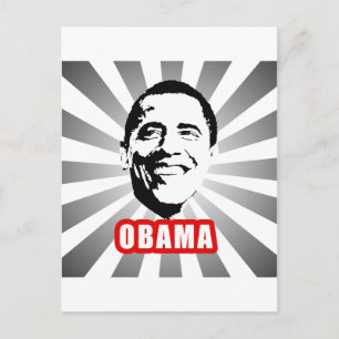 Cartão Postal Obama Poster