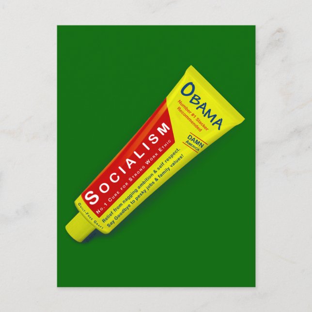 Cartão Postal Obama Salve (Frente)