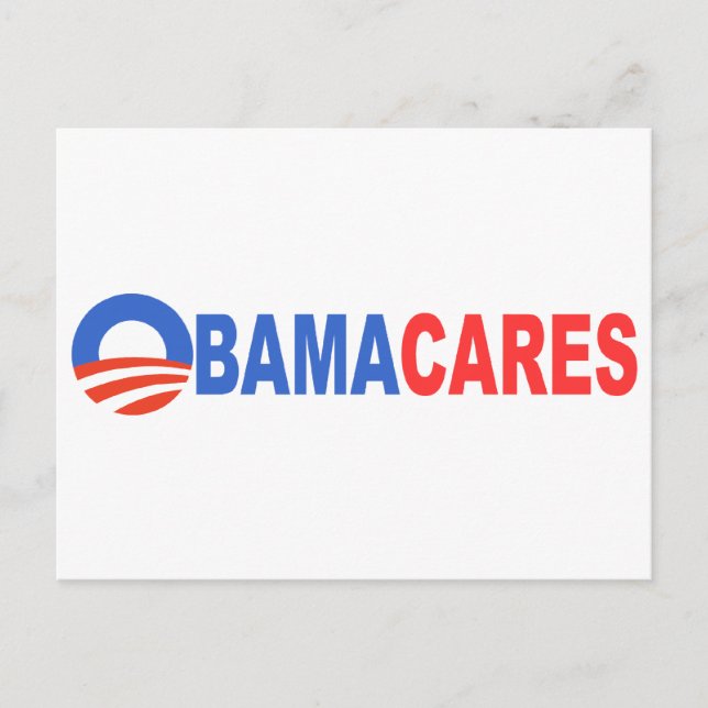 Cartão Postal Obama se preocupa (Frente)