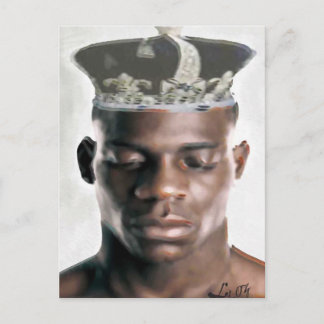 CARTÃO POSTAL OBATALA ORISHA POR LIZ LOZ