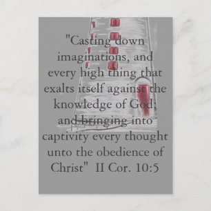 Cartão Postal Obediência