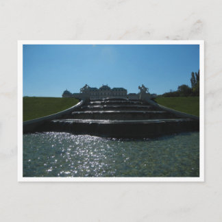 Cartão postal - Oberes Belvedere e Fountain, Wien