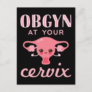 Cartão Postal OBGYN no seu Cervix