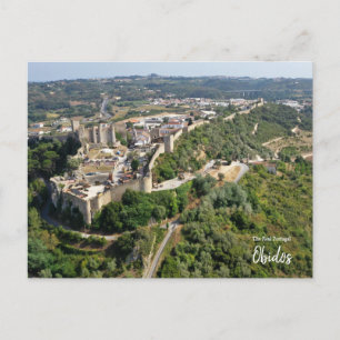 Cartão Postal Óbidos Medieval Portugal