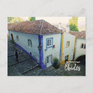 Cartão Postal Obidos - Portugal Real