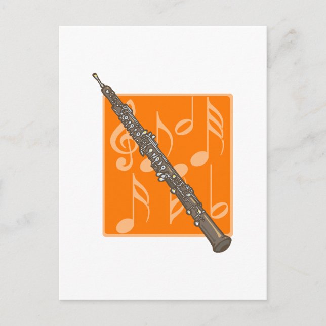 Cartão Postal Oboe (Frente)