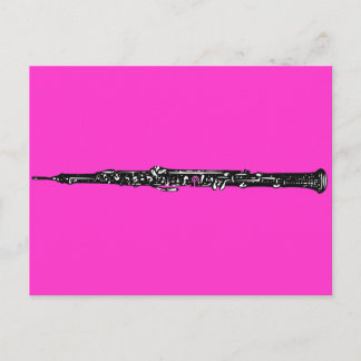 Cartão Postal Oboe