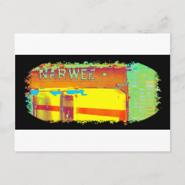 Cartão Postal obra de arte digital-2012-Narwee (Frente)