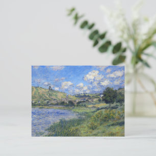 Cartão Postal Obra de Claude Monet, Vetheuil, Paysage,