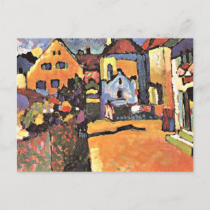 Cartão Postal Obra de Kandinsky, Grungasse em Murnau,