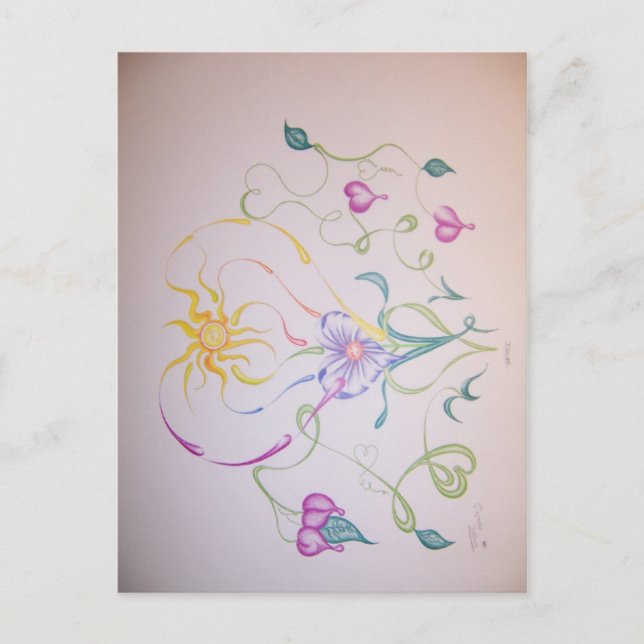 Cartão Postal obras de arte 008 (Frente)