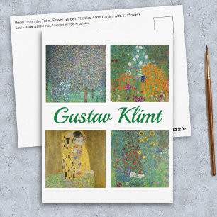 Cartão Postal Obras-primas de Gustav Klimt