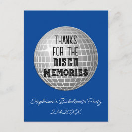 Cartão Postal Obrigada pelas Memórias do Disco Despedida de Solt