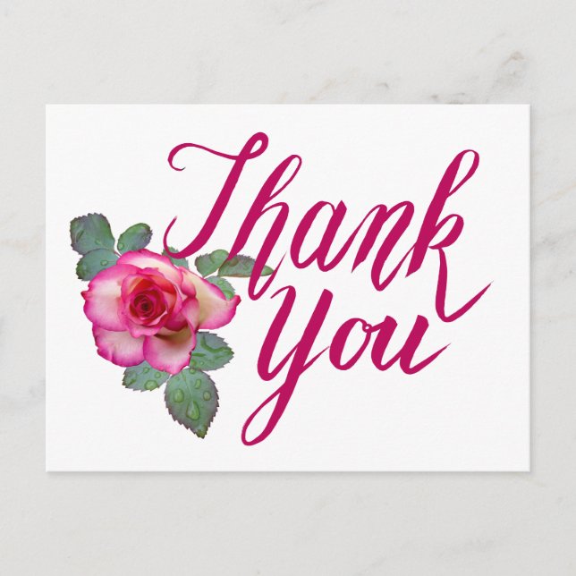 Cartão Postal Obrigado (Frente)